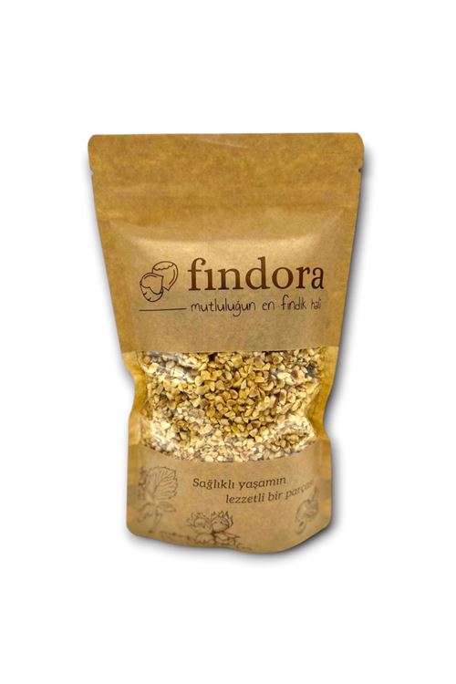 Kavrulmuş Kıyılmış İç Fındık 400 Gr | Kilitli Ambalaj