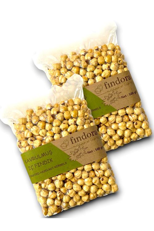 Kavrulmuş İç Fındık 500 Gr'2li | Vakumlu Ambalaj