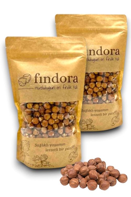 Naturel Çiğ İç Fındık 500 Gr'2li | Kilitli Ambalaj
