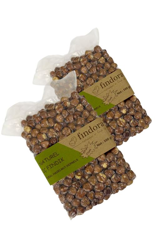 Naturel Çiğ İç Fındık 500 Gr'2li | Vakumlu Ambalaj