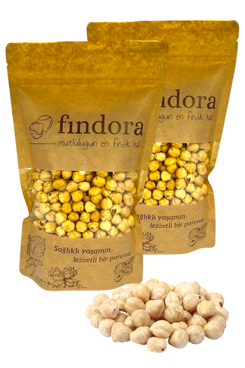 Kavrulmuş İç Fındık 500 Gr'2li | Kilitli Ambalaj